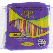 پد روزانه تافته مدل Ultra Thin بسته 20 عددی