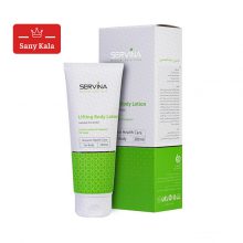 لوسیون سفت کننده پوست بدن سروینا SERVINA مدل All Skins حجم 200 میلی لیتر