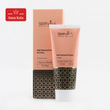کرم مو بر پوست صورت سروینا SERVINA مدل Face حجم 100 میلی لیتر