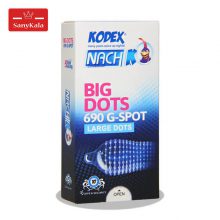 کاندوم خاردار ناچ کدکس مدل BIG DOTS بسته 10 عددی