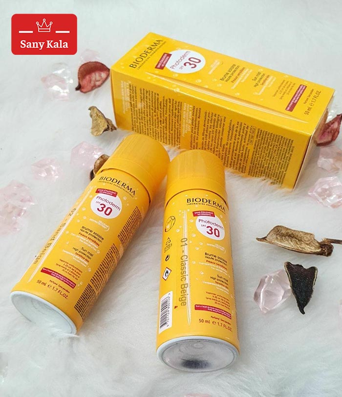 اسپری ضد آفتاب و کرم گریم بایودرما BIODERMA مدل فتودرم SPF30 شماره 3