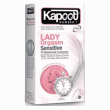 کاندوم تاخیری کاپوت مدل Lady Orgasm بسته 12 عددی