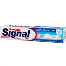 خمیر دندان سیگنال مدل cavity protection حجم 75ml اصل انگلیس