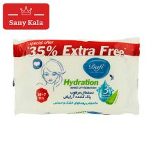 دستمال مرطوب دافی DAFI مدل آب رسان EXTRA FREE (بسته 27 عددی)