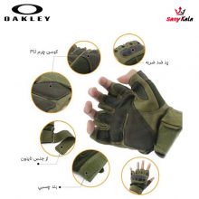 دستکش نیم انگشتیOakley (3)