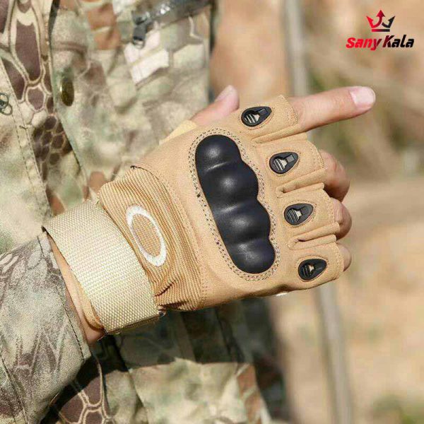 دستکش نیم انگشتیOakley (3)