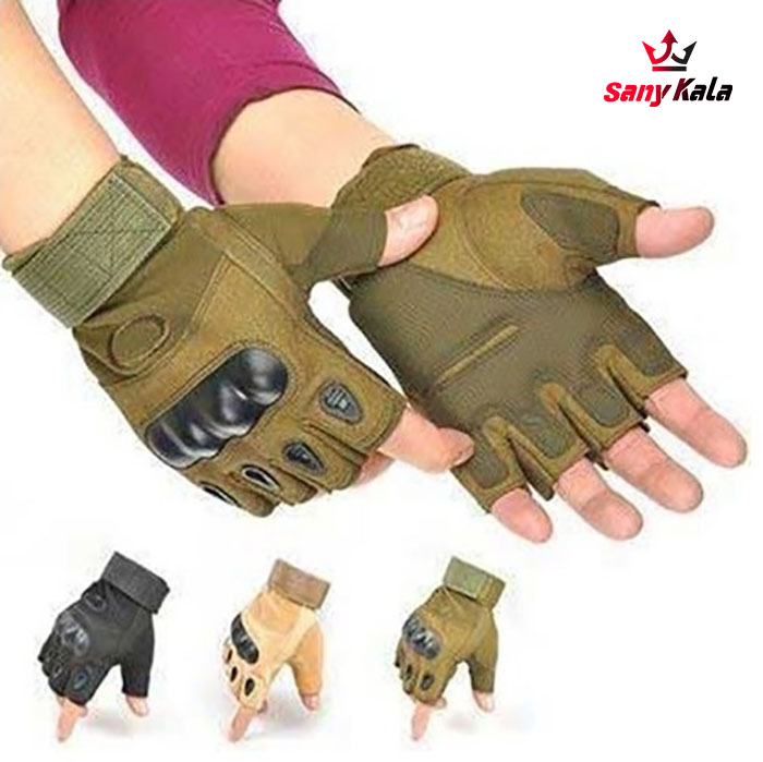 دستکش نیم انگشتیOakley (3)