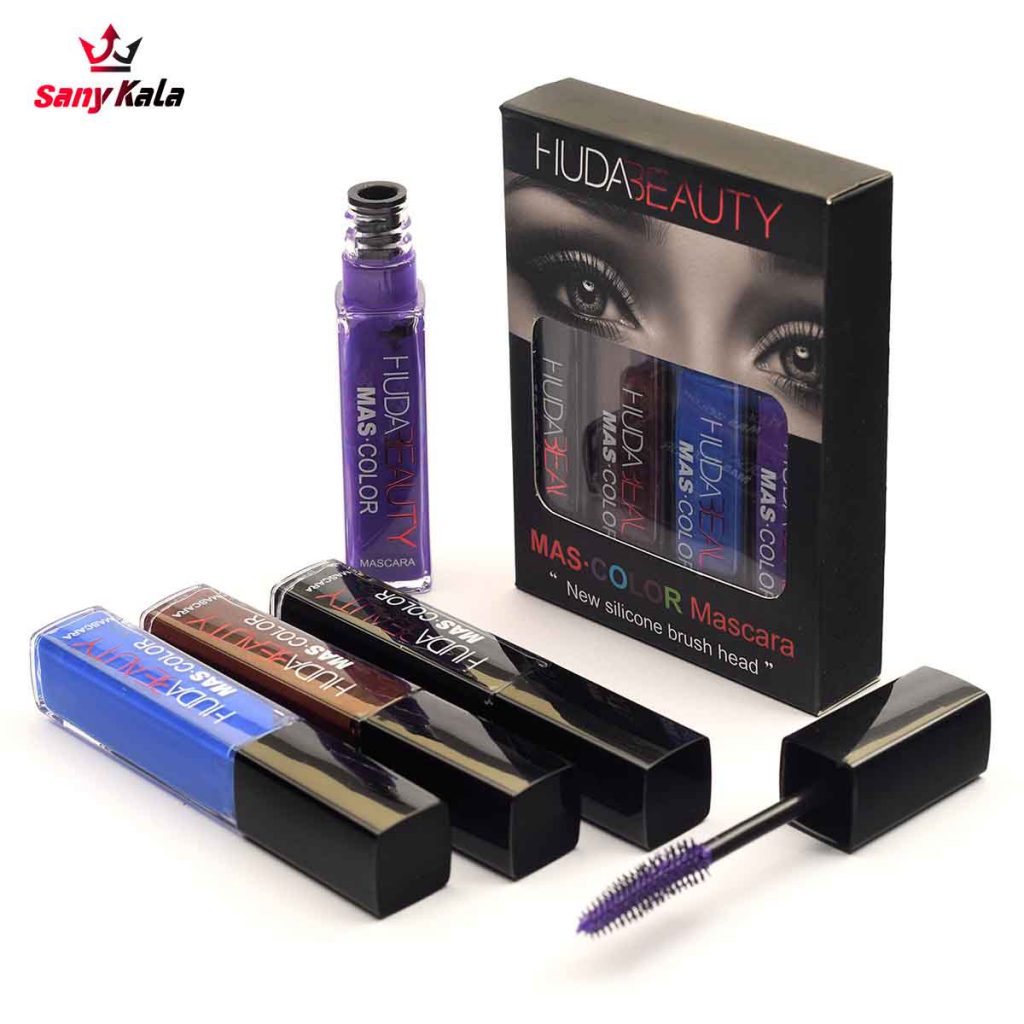 ریمل رنگی هدی بیوتی HUDABEAUTY پک 4 رنگ جذاب