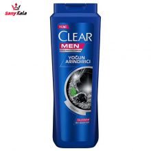 شامپو ضد شوره کلیر CLEAR حاوی ذغال و نعنا (600 میلی لیتر) (اصل ترکیه)