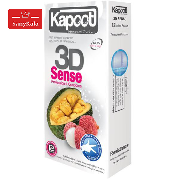 کاندوم خاردار کاپوت مدل3D Sense