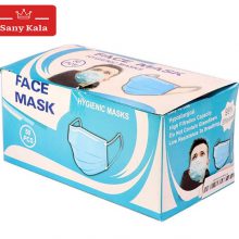 ماسک سه لایه سفید پرستاری فنردار Face Mask (بسته 50 عددی)