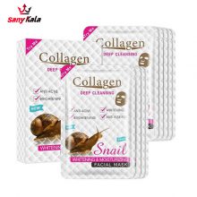 ماسک ورقه ای جوانساز و کلاژن ساز صورت حلزون Snail Collagen – بسته 10 عددی