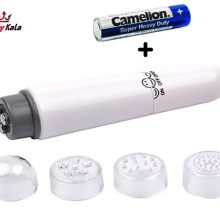 ماساژور و ویبراتور قلمی صورت mini massager+یک عدد باتری کملیون رایگان