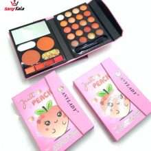 پالت سایه کیفی چندکاره برند ANYLADY طرح PEACH