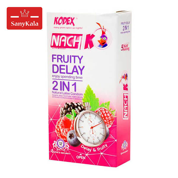 کاندوم تاخیری ناچ کدکس Fruity Delay
