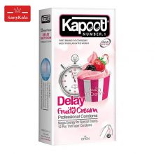 کاندوم تاخیری کاپوت مدل Delay Fruity Cream تعداد 12 عدد