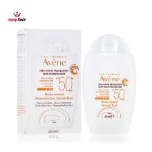 کرم فلوئید ضدآفتاب اون مینرال Avene Fluid Mineral Spf 50 حجم40ml