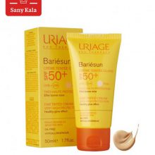 کرم ضد آفتاب رنگي اوریاژ +SPF50 سری Bariesun حجم 50 میلی‌لیتر
